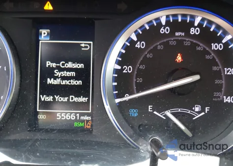 2019 Toyota Highlander Xle z USA, uszkodzony, nr VIN 5TDJZRFH8KS727883